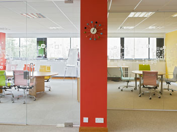 Glass Office Partitioning